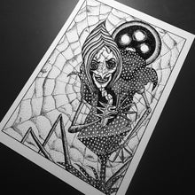 Load image into Gallery viewer, Beldam Dot Work Art Print
