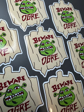 Load image into Gallery viewer, Ogre Sign Sticker