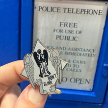 Load image into Gallery viewer, Weeping Angel Villain Hard Enamel Pin