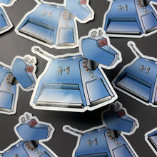 Load image into Gallery viewer, Robot Dog Glossy Sticker