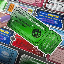 Load image into Gallery viewer, Ozdust Ballroom Ticket Glossy Sticker
