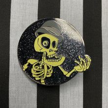 Load image into Gallery viewer, Bonejangles Hard Enamel Glitter Pin