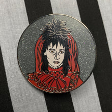 Load image into Gallery viewer, Bride Lydia Hard Enamel Glitter Pin