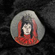 Load image into Gallery viewer, Bride Lydia Hard Enamel Glitter Pin