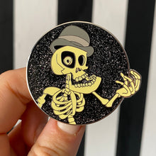 Load image into Gallery viewer, Bonejangles Hard Enamel Glitter Pin
