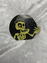 Load image into Gallery viewer, Bonejangles Hard Enamel Glitter Pin