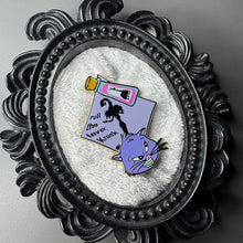 Load image into Gallery viewer, Wrong Lever Villain Hard Enamel Pin