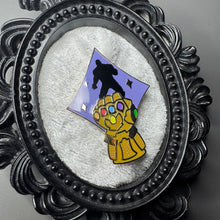 Load image into Gallery viewer, I Am Inevitable Villain Hard Enamel Pin