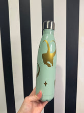Load image into Gallery viewer, Green Bottle with Gold Loki