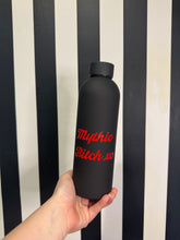 Load image into Gallery viewer, Black Bottle with Red Chandler