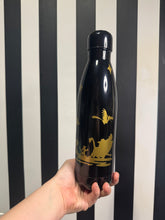 Load image into Gallery viewer, Black Bottle with Gold Lion King