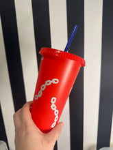 Load image into Gallery viewer, Red Cup with White 24601