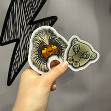 Load image into Gallery viewer, Simba & Nala Glossy Sticker Set