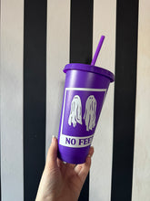 Load image into Gallery viewer, Purple Cup with White No Feet