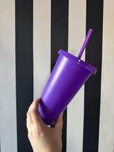 Load image into Gallery viewer, Purple Cup with White No Feet