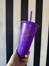 Load image into Gallery viewer, Purple Cup with Gold Zero