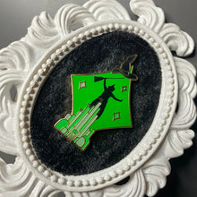 Load image into Gallery viewer, Wicked Witch Villain Hard Enamel Fantasy Pin