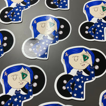 Load image into Gallery viewer, Twitchy Witchy Girl Glossy Sticker