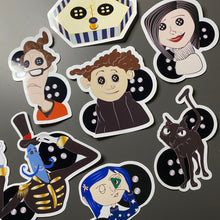 Load image into Gallery viewer, Twitchy Witchy Girl Glossy Sticker