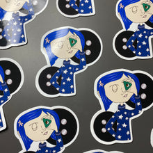 Load image into Gallery viewer, Twitchy Witchy Girl Glossy Sticker
