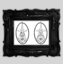 Load image into Gallery viewer, Two-faced Mayor art print