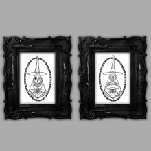 Load image into Gallery viewer, Two-faced Mayor art print