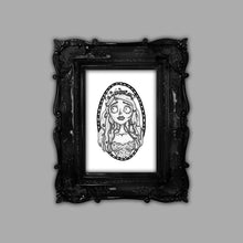 Load image into Gallery viewer, Land of the Dead Lovers Dotwork Art Print