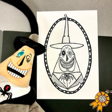 Load image into Gallery viewer, Two-faced Mayor art print
