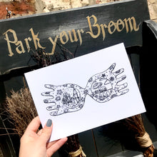 Load image into Gallery viewer, Magical Glasses Dotwork Art Print