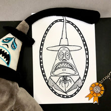 Load image into Gallery viewer, Two-faced Mayor art print