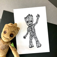 Load image into Gallery viewer, I am Tree Dot Work Art Print