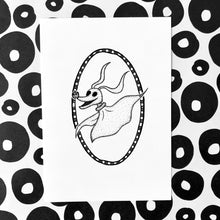 Load image into Gallery viewer, Spooky Dogs Dotwork Art Print