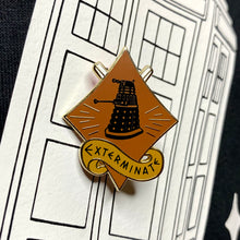 Load image into Gallery viewer, Skaro Villain Hard Enamel Pin