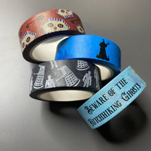 Load image into Gallery viewer, Timey Wimey Villains Washi Tape