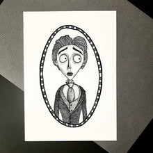 Load image into Gallery viewer, Land of the Dead Lovers Dotwork Art Print