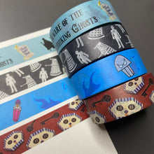 Load image into Gallery viewer, Timey Wimey Villains Washi Tape