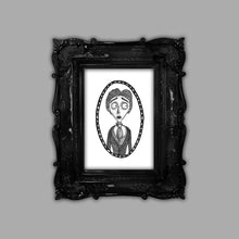 Load image into Gallery viewer, Land of the Dead Lovers Dotwork Art Print