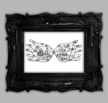 Load image into Gallery viewer, Magical Glasses Dotwork Art Print