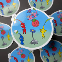 Load image into Gallery viewer, Pikmin Gang Glossy Sticker