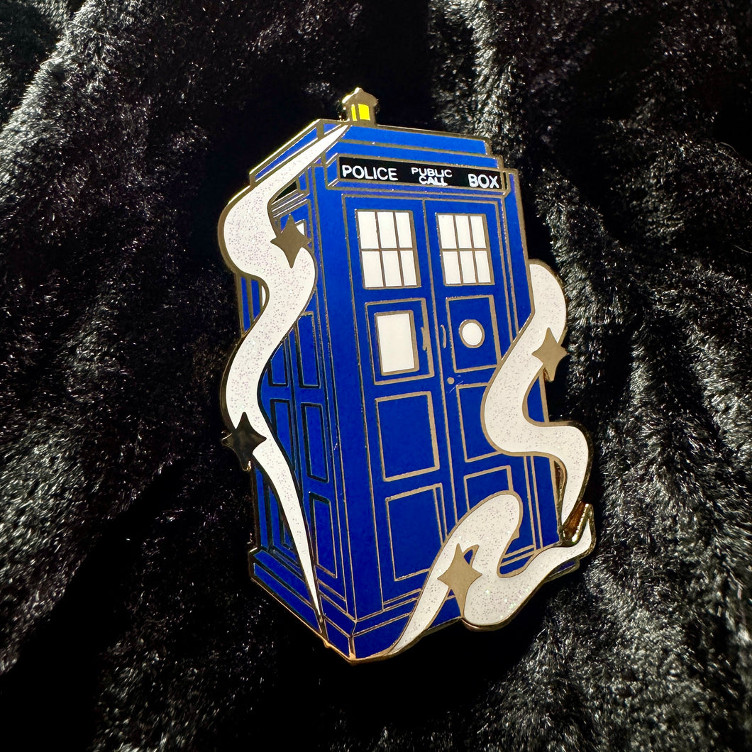 Police Box Enamel Pin