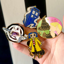 Load image into Gallery viewer, Master of Fright Enamel Pin
