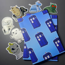 Load image into Gallery viewer, Police Box Reusable Sticker Book
