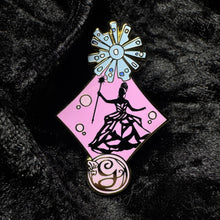 Load image into Gallery viewer, Good Witch Icon Hard Enamel Pin
