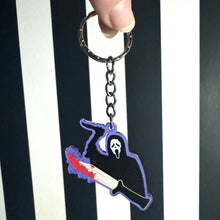 Load image into Gallery viewer, Scream keyring
