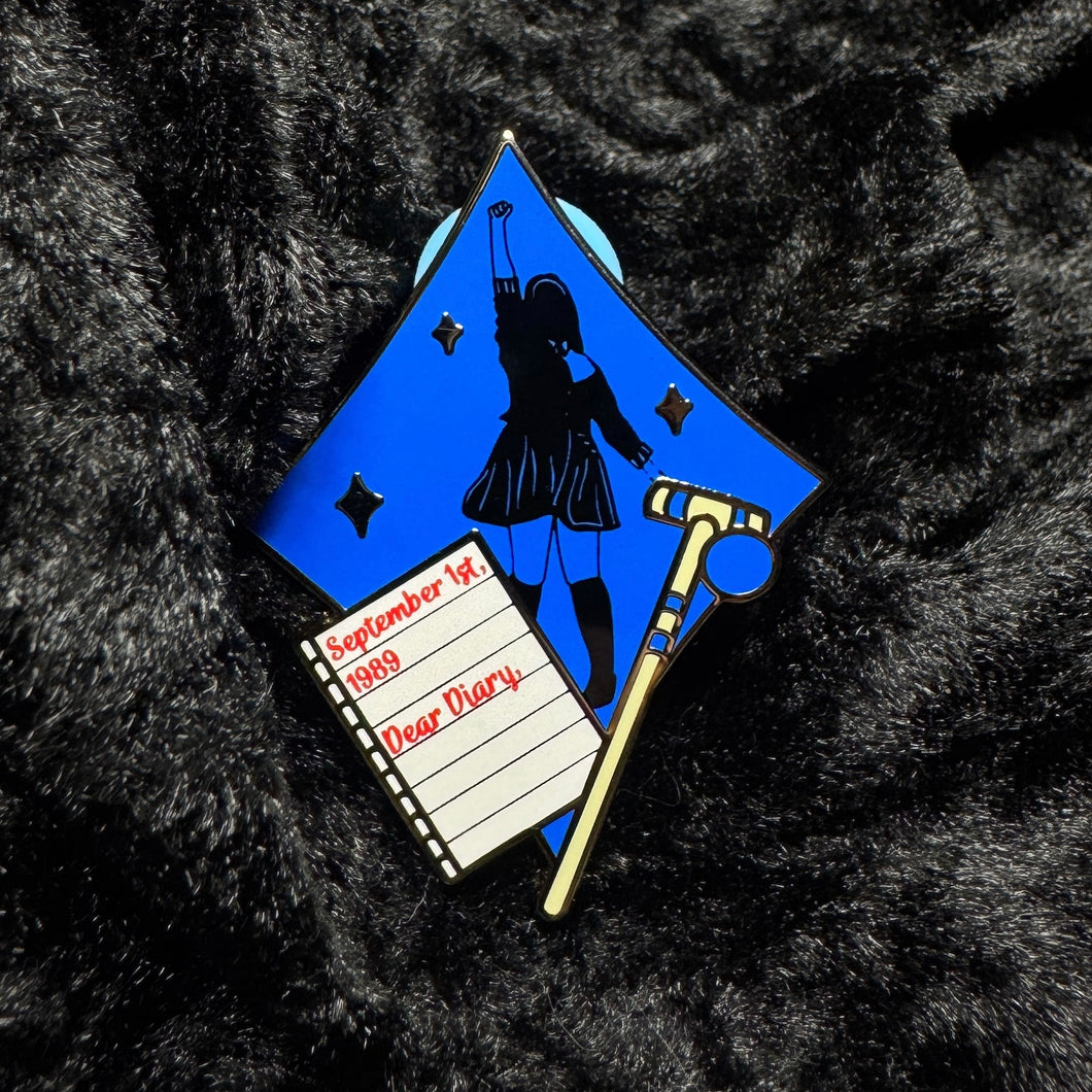 Dear Diary Icon Hard Enamel Pin