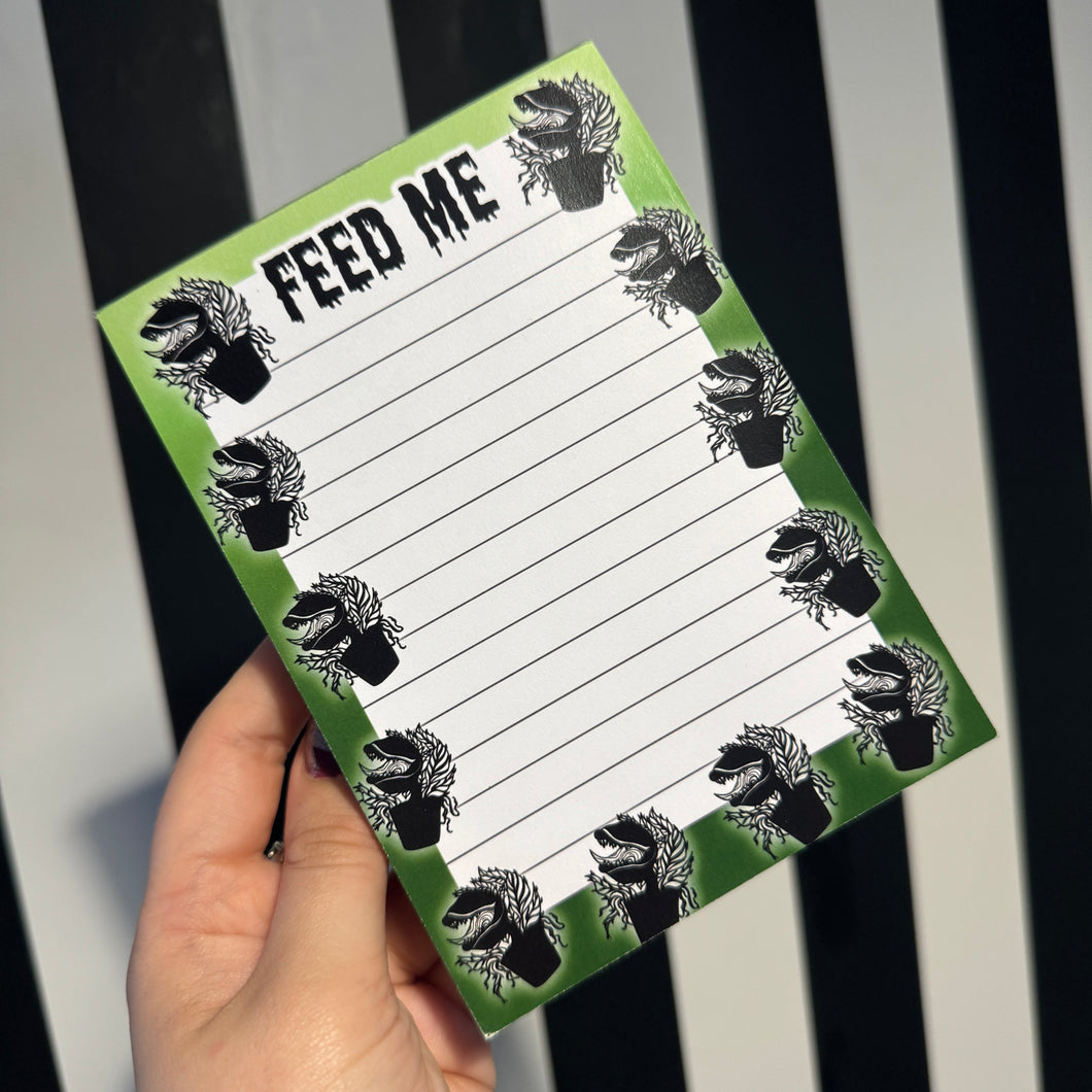 Feed Me Notepad