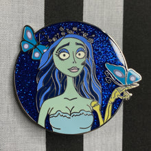 Load image into Gallery viewer, Emily Hard Enamel Glitter Pin
