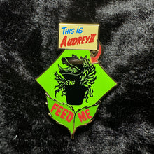 Load image into Gallery viewer, Feed Me Villain Hard Enamel Pin
