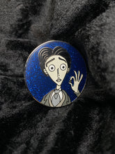 Load image into Gallery viewer, Victor Hard Enamel Glitter Pin
