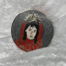 Load image into Gallery viewer, Bride Lydia Hard Enamel Glitter Pin
